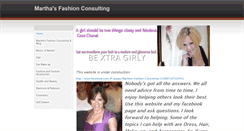 Desktop Screenshot of marthasfashionconsulting.weebly.com