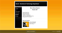Desktop Screenshot of msburch.weebly.com
