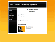 Tablet Screenshot of msburch.weebly.com
