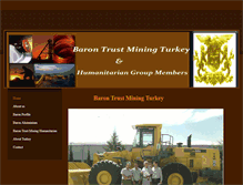 Tablet Screenshot of baronminingtrustturkey.weebly.com