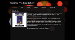 Desktop Screenshot of exploringgreatgatsby.weebly.com
