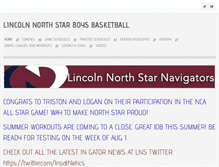 Tablet Screenshot of lincolnnorthstarbasketball.weebly.com