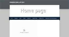 Desktop Screenshot of freerider5.weebly.com