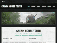 Tablet Screenshot of calvinhouseyouth.weebly.com