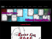 Tablet Screenshot of collateraldamagecomix.weebly.com
