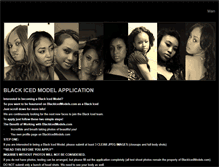 Tablet Screenshot of blackicedmodels.weebly.com