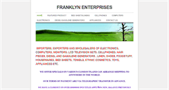 Desktop Screenshot of franklynenterprises.weebly.com