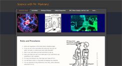 Desktop Screenshot of mrmaikranz.weebly.com