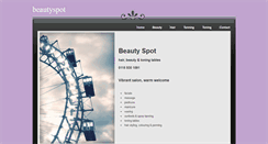 Desktop Screenshot of beautyspotilkeston.weebly.com
