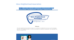 Desktop Screenshot of idoraneighborhoodassociation.weebly.com