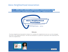 Tablet Screenshot of idoraneighborhoodassociation.weebly.com