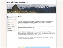Tablet Screenshot of chemininca.weebly.com