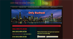 Desktop Screenshot of buxxhost.weebly.com