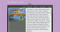Desktop Screenshot of c5sound.weebly.com