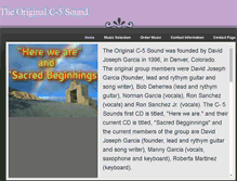 Tablet Screenshot of c5sound.weebly.com