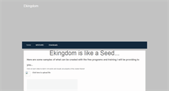 Desktop Screenshot of ekingdom.weebly.com