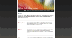Desktop Screenshot of lhsliteracy.weebly.com