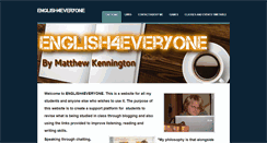 Desktop Screenshot of english-4-everyone.weebly.com