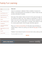 Mobile Screenshot of familyfunlearning.weebly.com