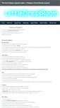 Mobile Screenshot of littledressroom.weebly.com