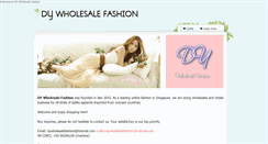 Desktop Screenshot of dywfashion.weebly.com