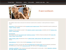 Tablet Screenshot of fortunesshops.weebly.com