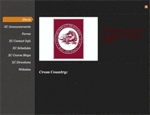 Tablet Screenshot of chscrosscountry.weebly.com