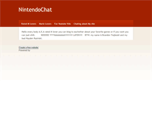 Tablet Screenshot of nintendochat.weebly.com