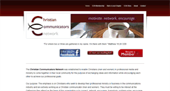 Desktop Screenshot of christiancommunicatorsnetwork1.weebly.com