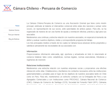 Tablet Screenshot of camarachilenoperuanadecomercio.weebly.com