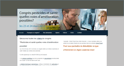 Desktop Screenshot of congrespesticides.weebly.com