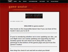 Tablet Screenshot of game-anator.weebly.com