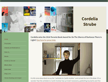 Tablet Screenshot of cordeliastrube.weebly.com