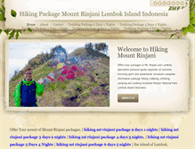 Tablet Screenshot of hikingrinjani.weebly.com