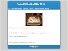 Tablet Screenshot of cvhsgrad2010.weebly.com