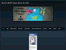 Tablet Screenshot of bethsbowtique.weebly.com