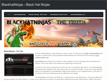 Tablet Screenshot of blackhatninjas.weebly.com