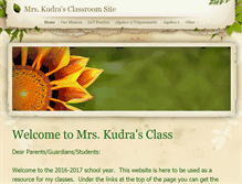 Tablet Screenshot of dkudra.weebly.com