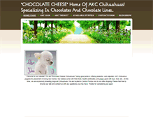 Tablet Screenshot of chocolatecheesechihuahuas.weebly.com