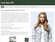 Tablet Screenshot of levisjeans501.weebly.com