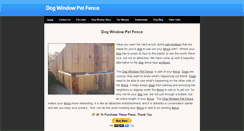 Desktop Screenshot of dogwindow.weebly.com