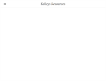 Tablet Screenshot of kelleysresources.weebly.com