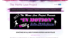 Desktop Screenshot of memeloveministries.weebly.com