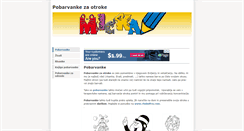 Desktop Screenshot of pobarvanke.weebly.com