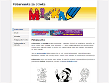 Tablet Screenshot of pobarvanke.weebly.com