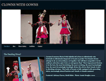 Tablet Screenshot of clownswithgowns.weebly.com