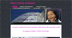 Desktop Screenshot of millascookbook.weebly.com