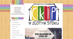 Desktop Screenshot of ckipzlotystok.weebly.com