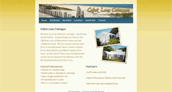 Desktop Screenshot of cabotlanecottages.weebly.com