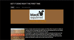 Desktop Screenshot of blacksquirrelconstruction.weebly.com